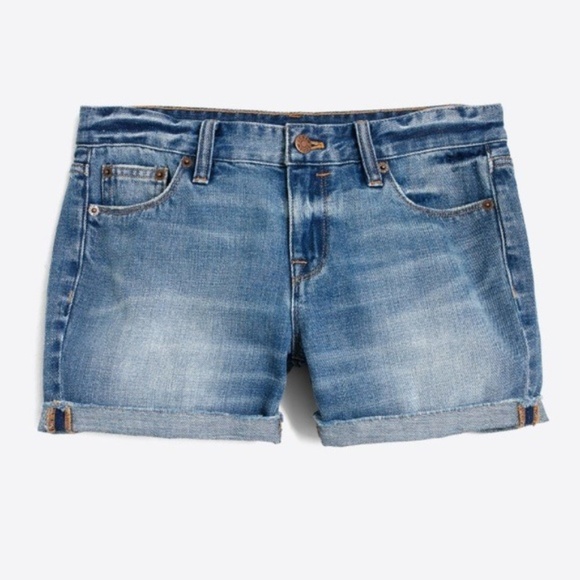 J. Crew Pants - J Crew Distressed Denim Cutoff Shorts :133